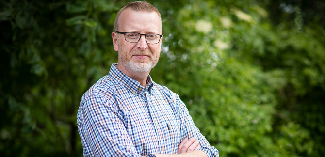 Harald Josephsson, skogsförvaltare i Kalmar. Foto: Fredrik Bankler